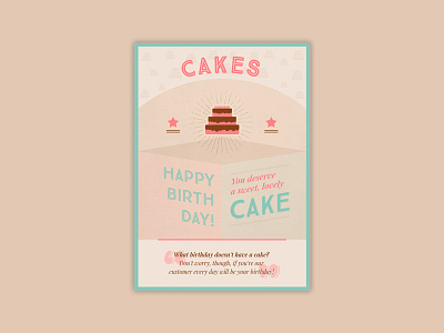 Print #2 for Michis food brand ice cream pastry shop branding pastry shop logo poster print vintage