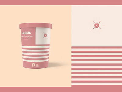 Pressure Ice Cream - Packaging // Hubris