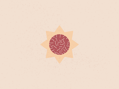 Pressure Ice Cream - Illustration Detail #4 amaretto design flat geometric geometry illustration minimal star sun