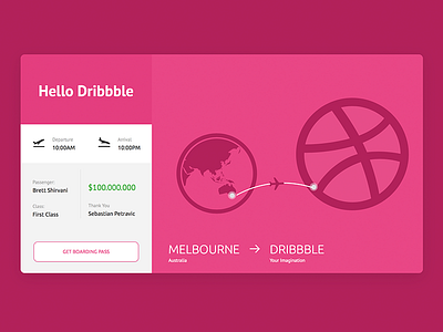 Hello Dribbble!