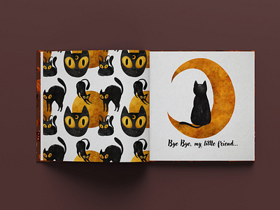 The Night Cats - Children's Book illustration (Spread)