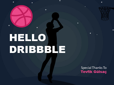 Hello Dribbble creativeworld debut dribbblers firstshot