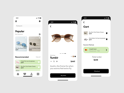 E-commerce Mobile App app e commerce ui ux