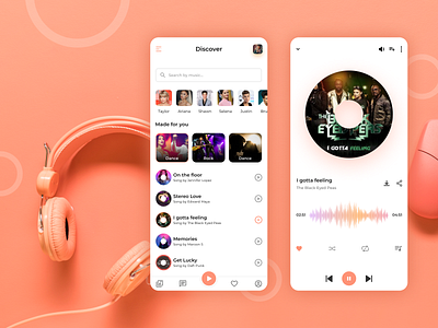 Music App UI