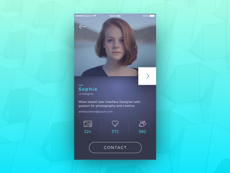 Daily UI #006 by Valentina Bellantone on Dribbble