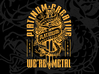 Platinum - We're Metal Shirt