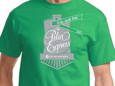 The Polar Express Shirt christmas holiday screenprint train