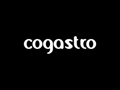 Cogastro wordmark #2 brand brand agency branding corporate design elegance modern solid type typogaphy