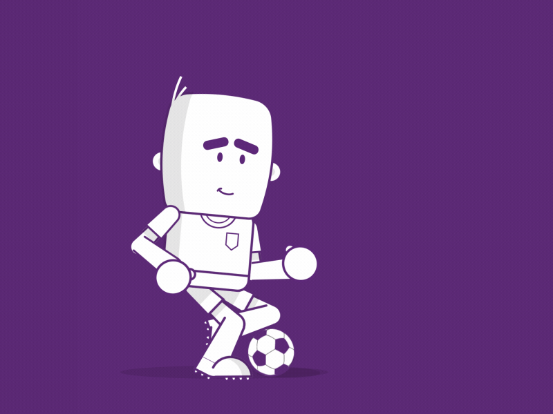 Football Dribble by 3rdfloor on Dribbble