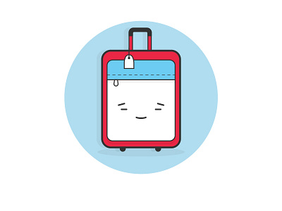 Suitcase character