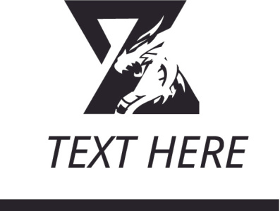 Z and Dragon Logo