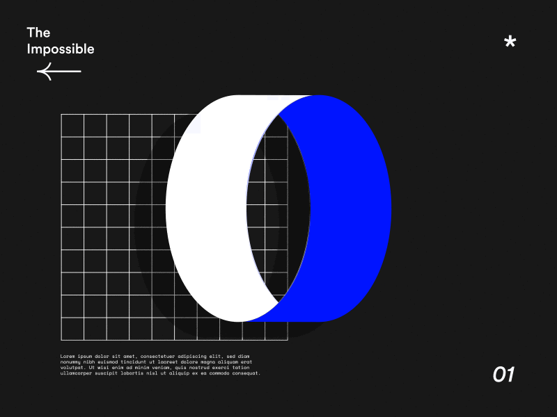 Impossible shape 2d aftereffects animation branding circle design geometry logo minimal motion motiondesign ui