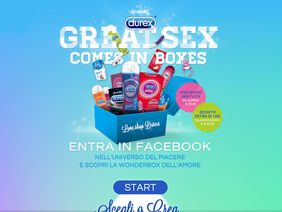 Great Sex comes - 1 design e commerce facebook interaction sex ui ux