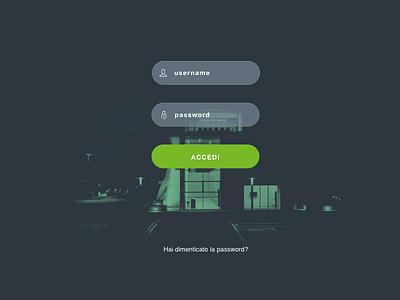 User & Password Form app company design form green password touch travel ui user ux