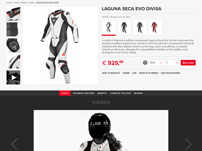 Shop experience design dress ecommerce fashion interaction motorbike ui ux website