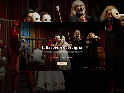 Barbiere di Siviglia 1 brand colors creativity design digital identity sketch ui ux website