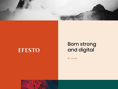 EFESTO brand creativity design identity logo sketch typography ui ux website