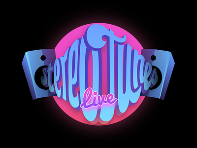 Logo for musical studio youtube channel ai blue logo music vector