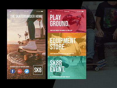 The Skateboarder Home background image extreme sport simple designs skateboarder skateboarder design skateboarding skateboarding design skater skater design sport
