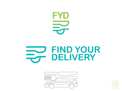 FYD app delivery identity logo wip