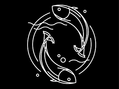 Luck illustration lines logo logotype vector