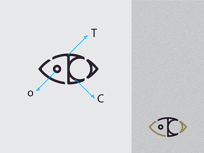 ToC letters lines logo monogram