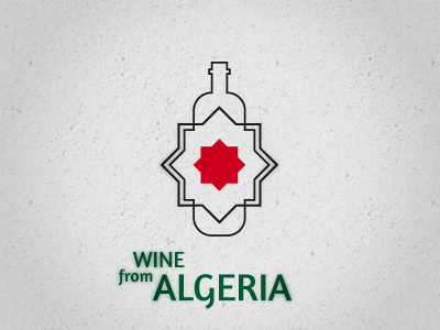 Algerian Wine algeria game logo orgy type wine