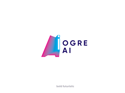 OGRE AI - Logo Exploration app brand and identity branding design illustration logo vector