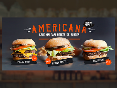 Burger Ad banner brand and identity burger flyer menu photoshop