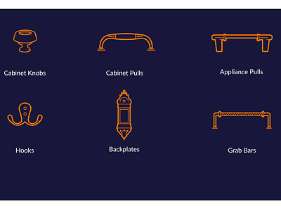 Furniture icons