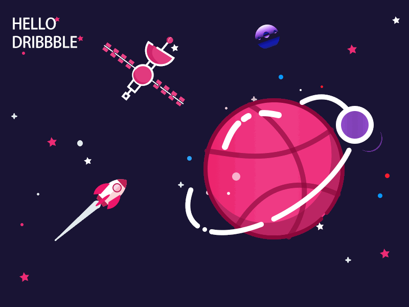 Hello Dribbble hello