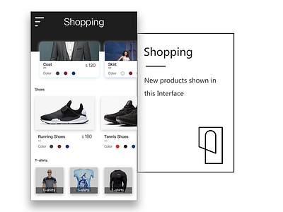 Shopping ios mobile shoppinginterface