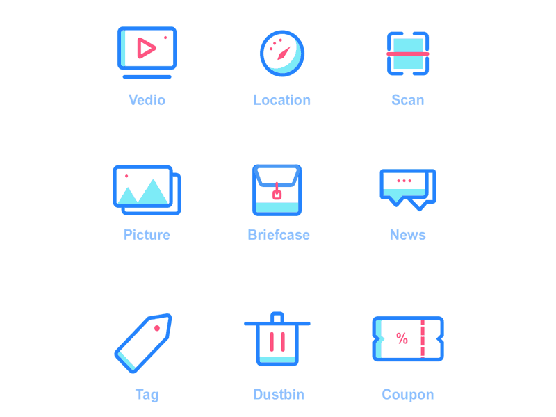 Icons icon、app、color