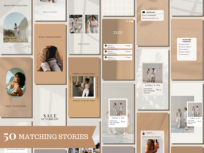 Boho Instagram Post Template For Small Business Canva, Branding