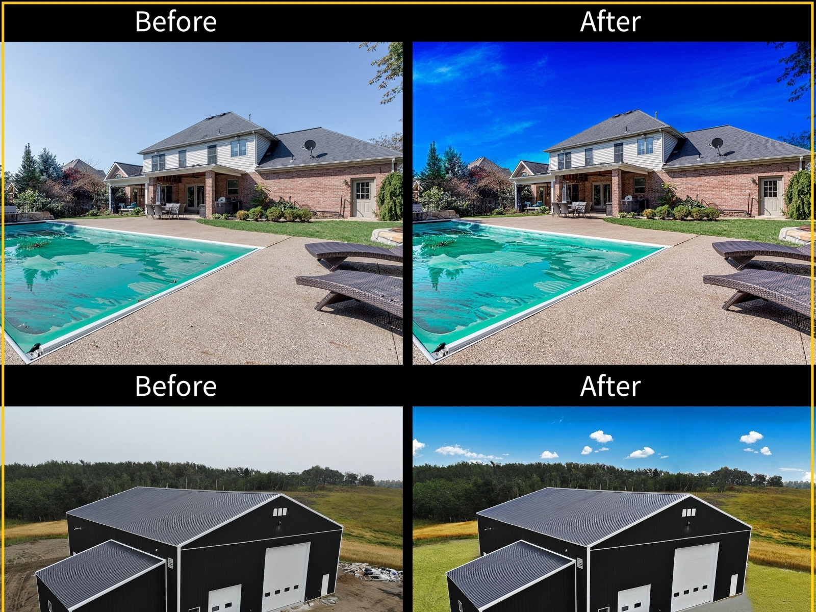 Photographers can use our real estate photo editing services. by Flora