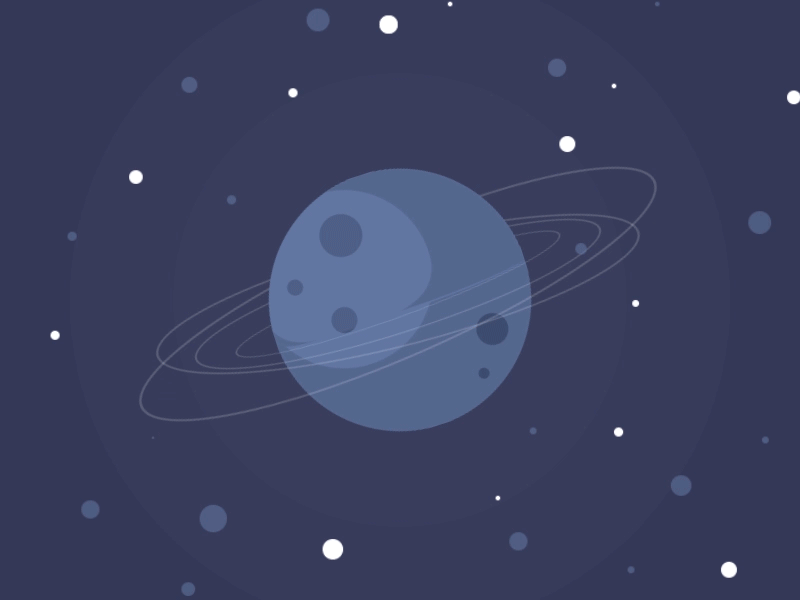 Planet Kontra arrow branding gif loader space spinning universe