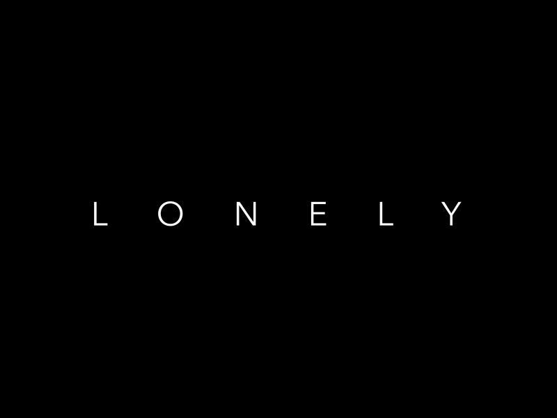 Minimalist kinetic typography after effects basics black emotion leaving letter lonely minimalist motion typography