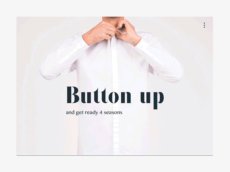 Button Up animation animation fashion interaction interface presentation web principle transition ui user interface website