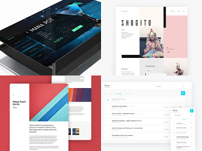 Top4Shots 2018 art direction blog fashion interactive table layout table tool typography ui website