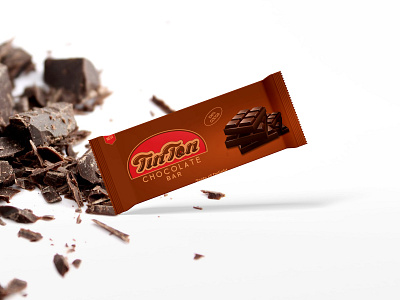TinTon Chocolate Bar Package design