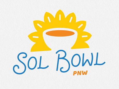 Sol Bowl PNW branding design logo logo design logotype restaurant logo typography