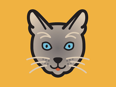 Edwin Butler cats design illustration