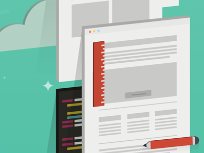 Creation of a Landing Page reactions likes share wireframe codeing creation design web landing page