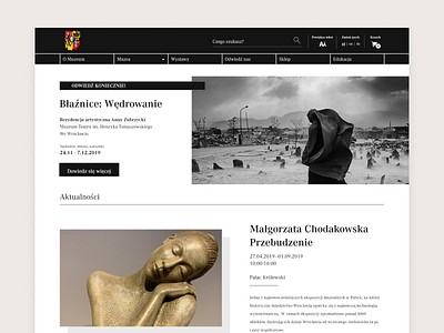 Wroclaw city museum app design graphic design ui ux