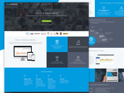 Athlete Monitoring concept art creative direction design infographic publishing ui website website design