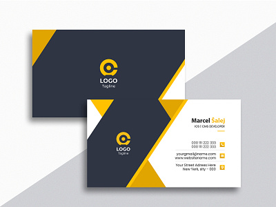 Business Card Design design graphic design illustrator logo photoshop social media design