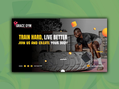 Social Media Design For GraceGYM design