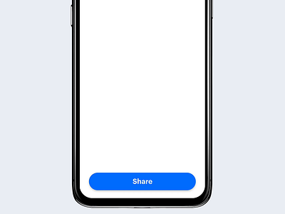 Daily UI 010 Social Share :: Adobe XD Playoff adobe xd auto animate daily ui daily ui 010 facebook instgram iphone x madewithadobexd playoff share share sheet social social share twitter
