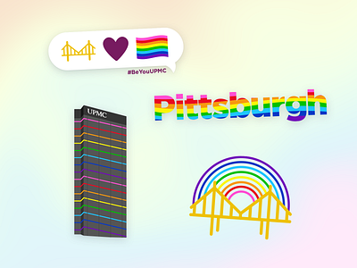 Pittsburgh Pride GIPHY Stickers gif giphy instagram instagram stories lgbt lgbtq pittsburgh pittsburgh pride pride pride month rainbow snapchat stickers upmc