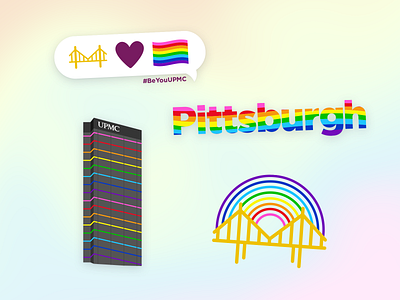 Pittsburgh Pride GIPHY Stickers